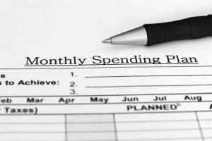 Monthly Spending Plan