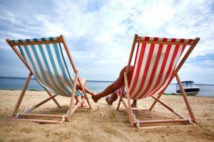 Beach chairs